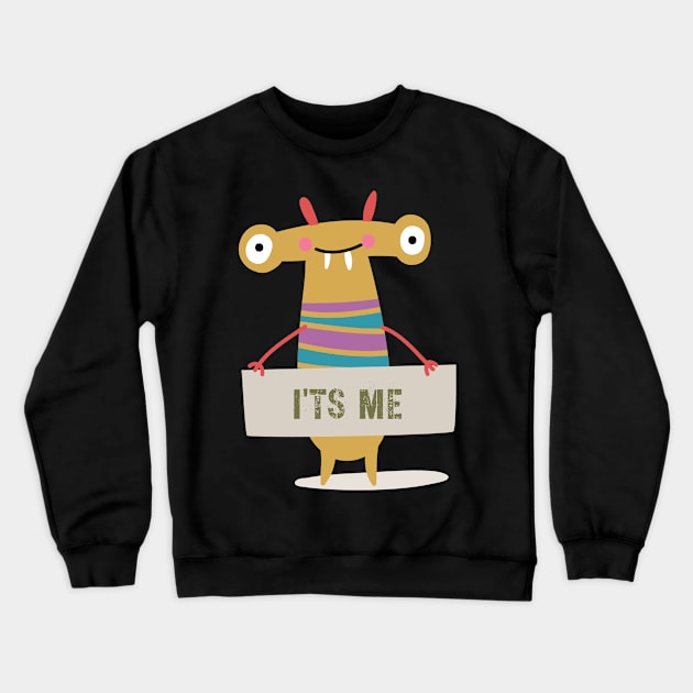 Funny Monster Crewneck Sweatshirt by Dream Store